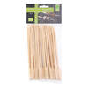 Hapjes/sate prikkers/spiesjes - bamboe hout - 50x stuks - 18 cm - amuse/bbq/feestje - prikkers (sate)