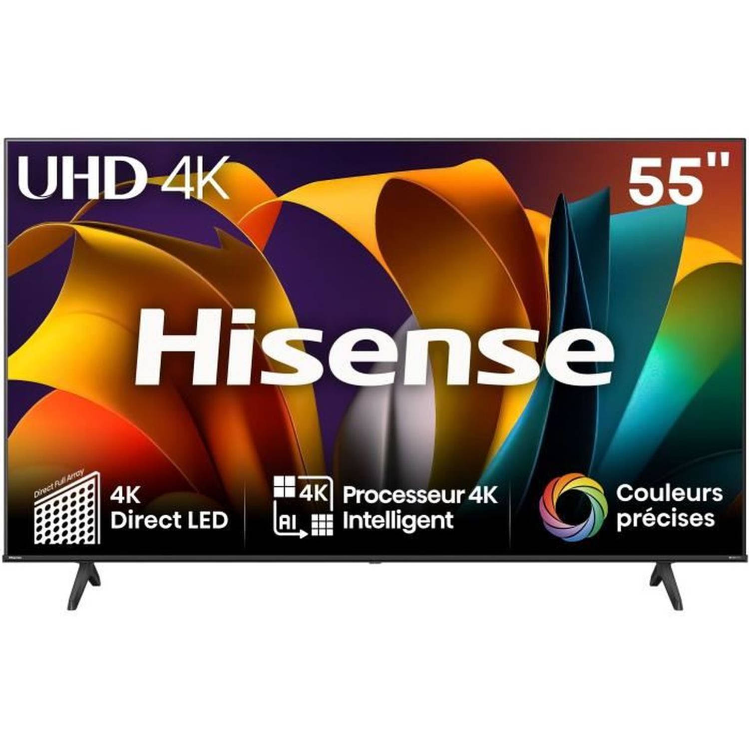 HISENSE 55A6N LED TV - 55 4K UHD - Dolby Vision - Smart TV - 3xHDMI - Ultradunne randen