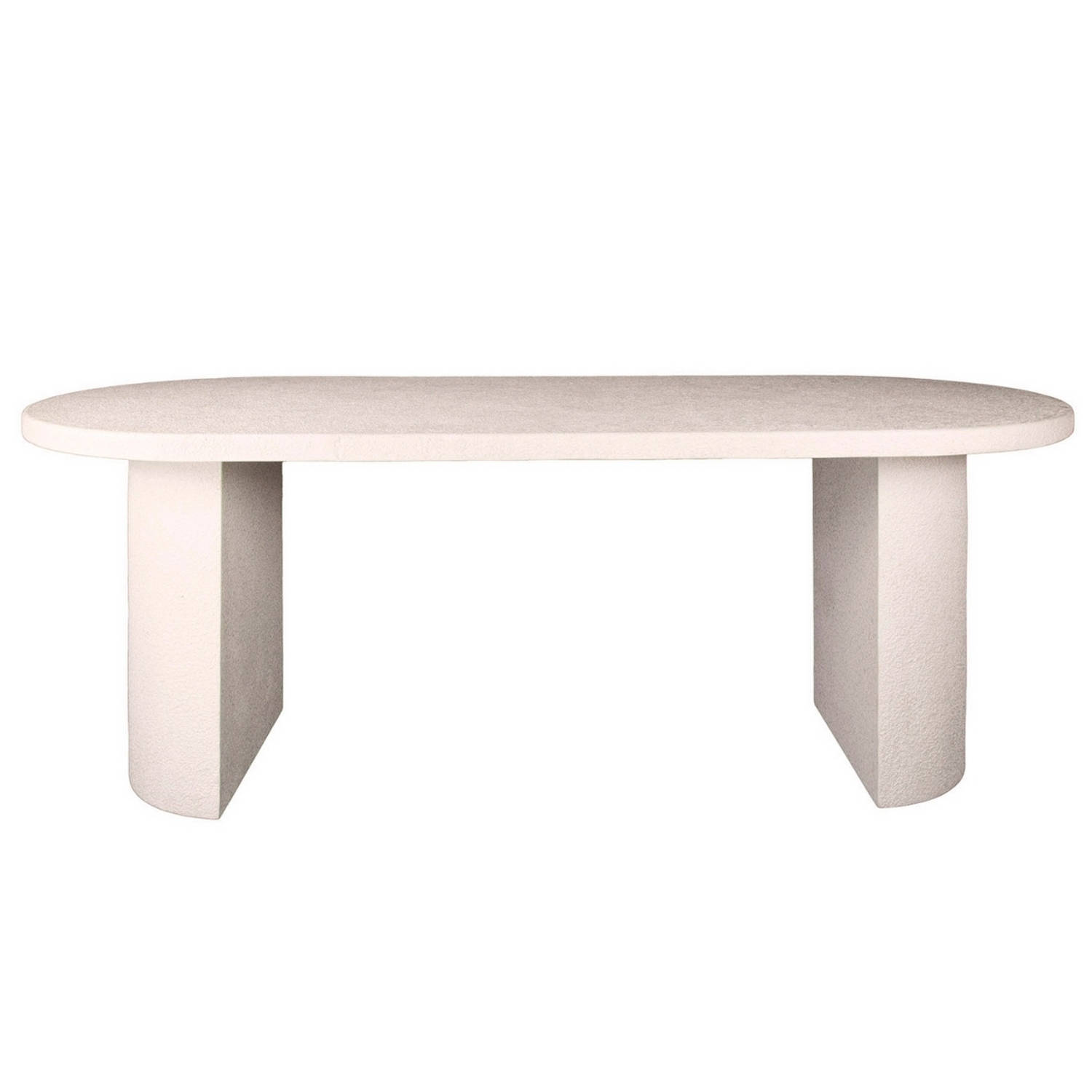 Katie eetkamertafel arch stone 215x90cm - marmer composiet