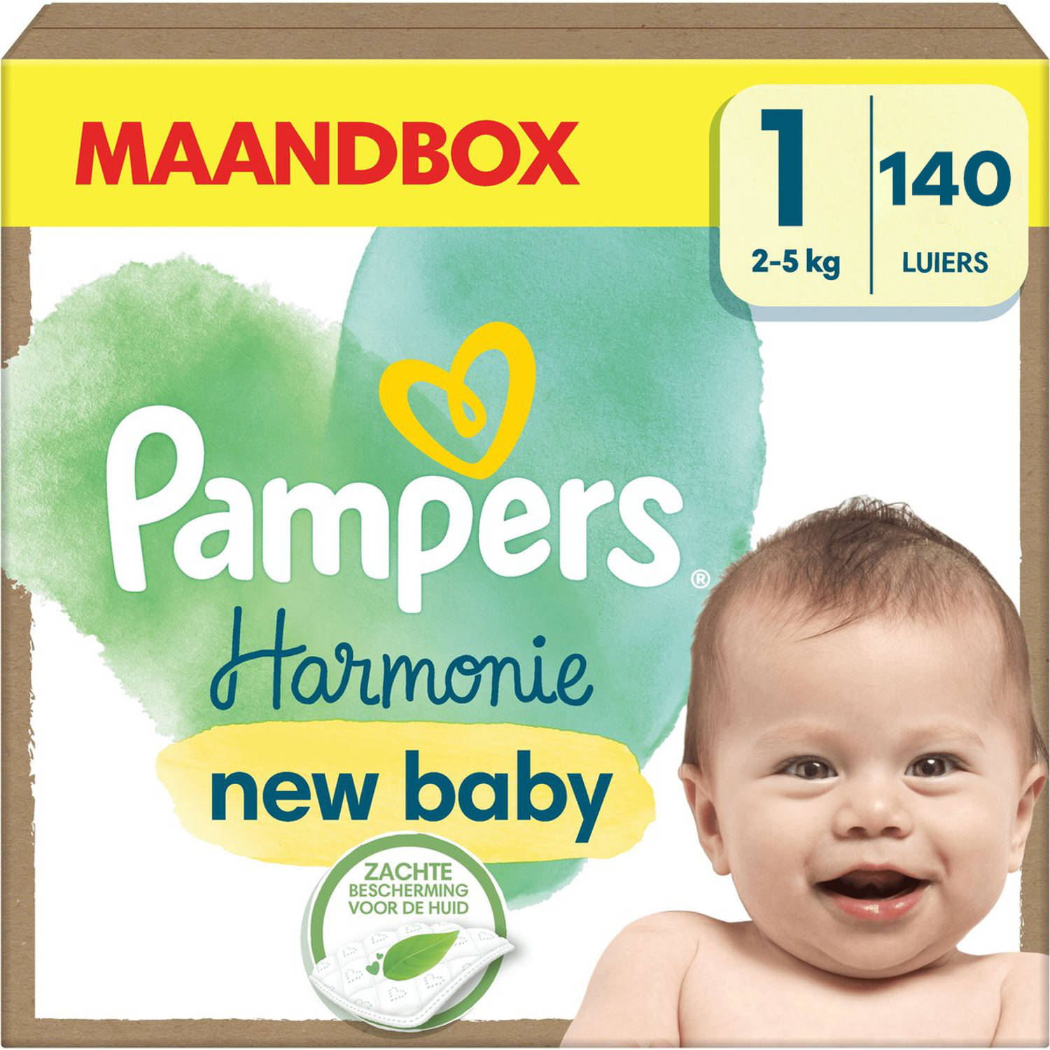 Pampers - Harmonie - Maat 1 - Mega Pack - 105 stuks - 2/5 KG