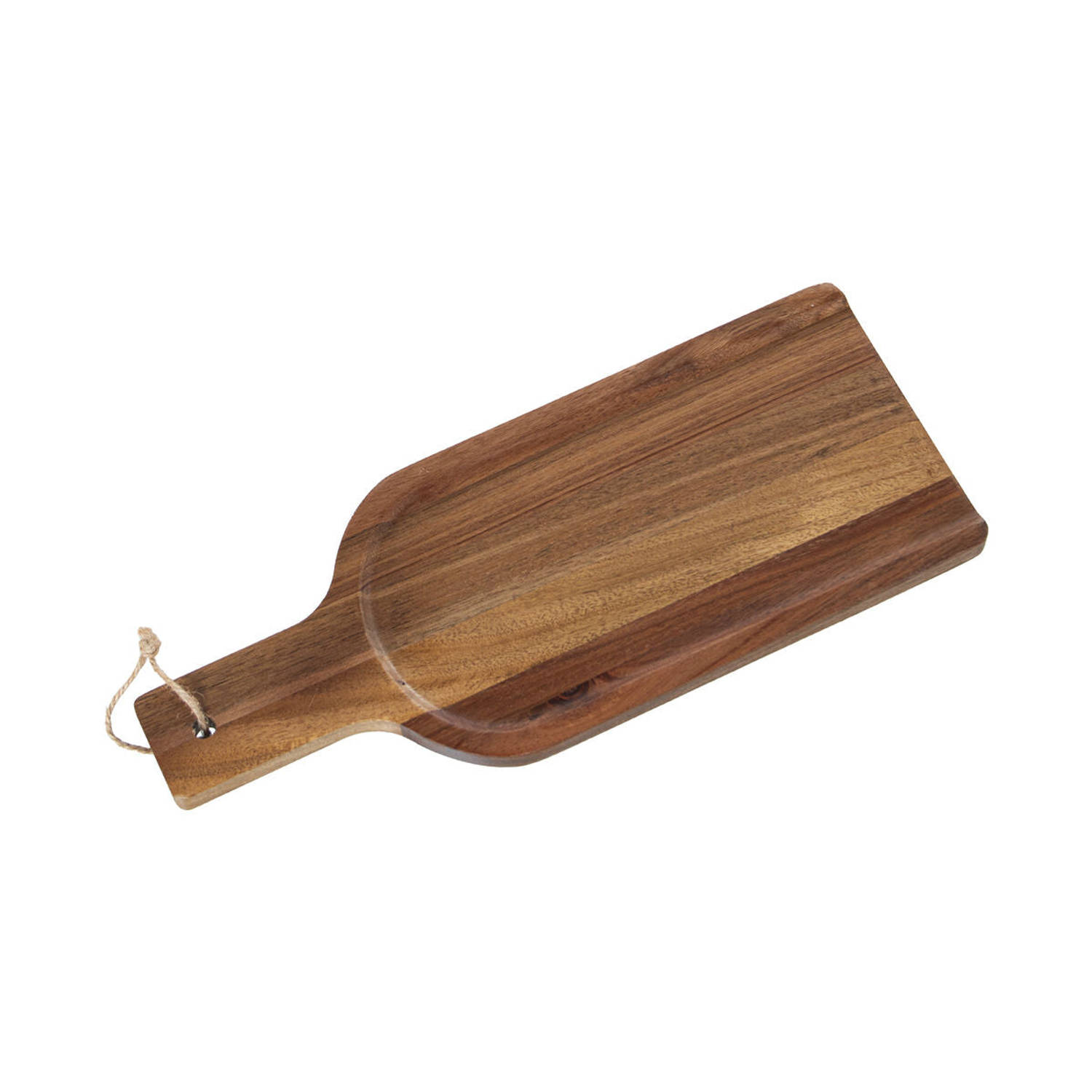 Snijplank Alexandra House Living Bruin Hout 35 x 1 x 14 cm Met handvat