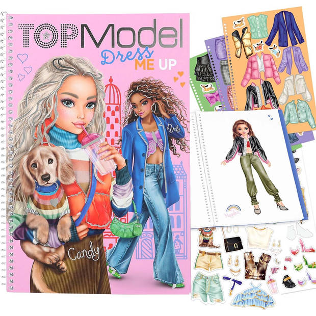 TOPModel Creatief Design Pakket - Top Model - Dress Me Up - Pets - Potloden - Kado - Cadeau