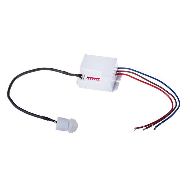 V-TAC VT-8022 Bewegingssensor - Infraroodsensor - Wit - IP65