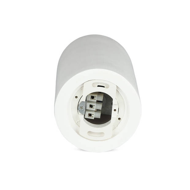 V-TAC VT-865CHM LED-spots - opbouwarmaturen - GU10 - IP20 - wit+chroom - 5 jaar - Modelnr: - VT-865CHM