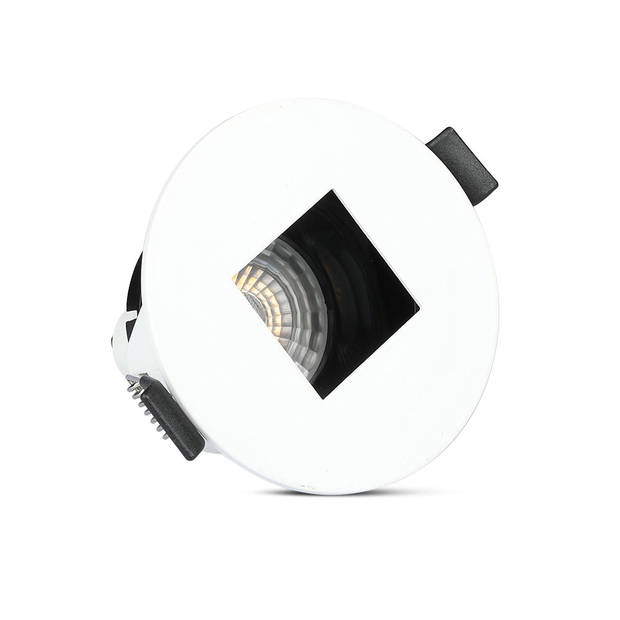 V-TAC VT-883-WB LED inbouwspots - GU10 - IP20 - Wit+Zwart - Modelnr: - VT-883-WB