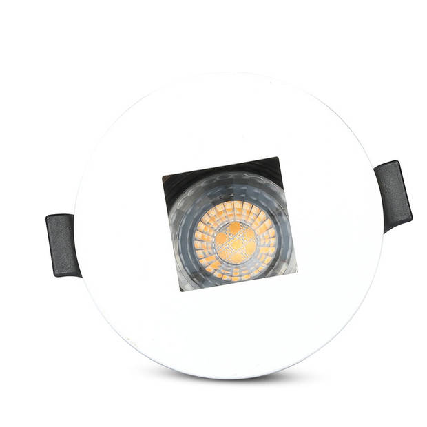 V-TAC VT-883-WB LED inbouwspots - GU10 - IP20 - Wit+Zwart - Modelnr: - VT-883-WB