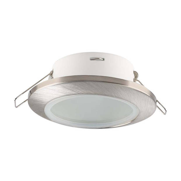 V-TAC VT-981-SN LED Spots - Inbouwspots - GU10 - IP44 - Satijn Nikkel