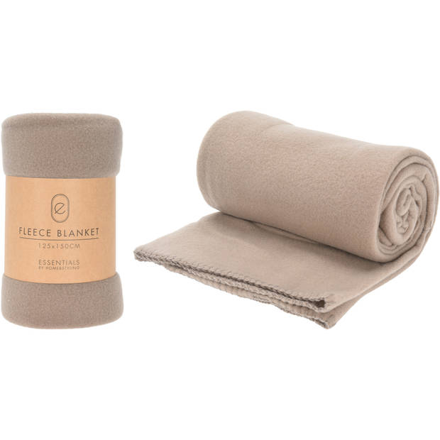 Nampook - Blanket Fleece 125 x 150 cm Taupe