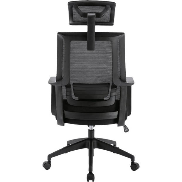 Serioux Ergonomische Bureaustoel volledig verstelbaar - Bureaustoelen voor volwassenen - Office Chair - Zwart