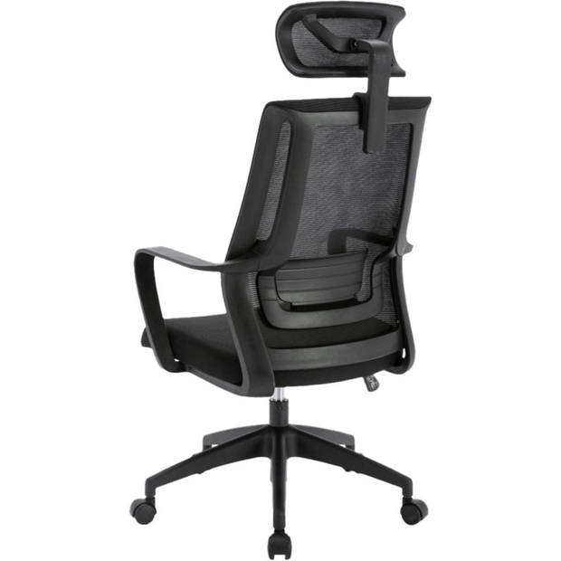 Serioux Ergonomische Bureaustoel volledig verstelbaar - Bureaustoelen voor volwassenen - Office Chair - Zwart