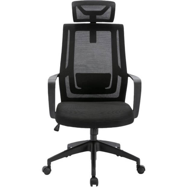 Serioux Ergonomische Bureaustoel volledig verstelbaar - Bureaustoelen voor volwassenen - Office Chair - Zwart