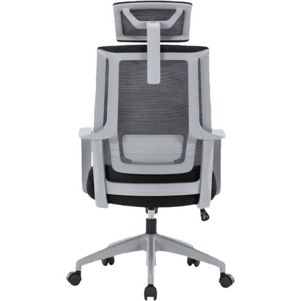 Serioux Ergonomische Bureaustoel volledig verstelbaar - Bureaustoelen voor volwassenen - Office Chair - Grijs