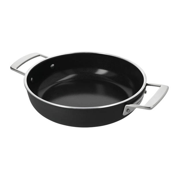 Demeyere - Alu Pro 5 Ceraforce Lage kookpan met deksel 24 cm