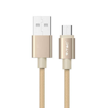 V-TAC VT-5331-G Platina Micro USB-kabels - Goud