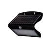 V-TAC VT-767-7-B Zwarte Solar wandlamp - IP65 - 8W - 850 Lumen - 4000K