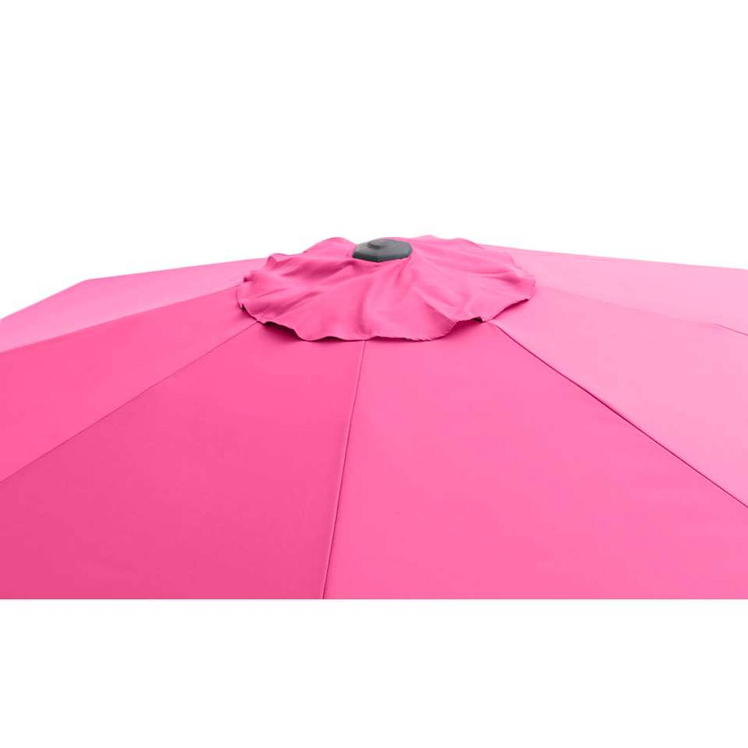 hoogtepunt Meevoelen Wonderbaarlijk Le Sud parasol Dorado met tilt - fuchsia - Ø300 cm | Blokker