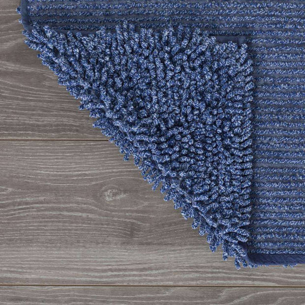 Sealskin badmat Misto - Katoen - 60 x 90 cm - Blauw