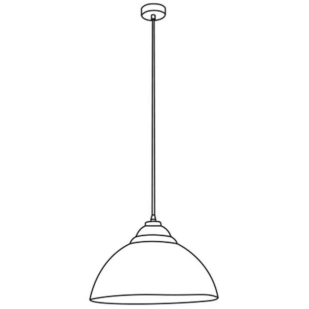 Eglo Hanglamp Zwart-Koper Truro 2
