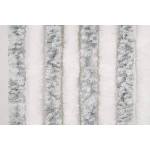 Arisol vliegengordijn Kattenstaart - 185x56 cm - grijs / wit melange